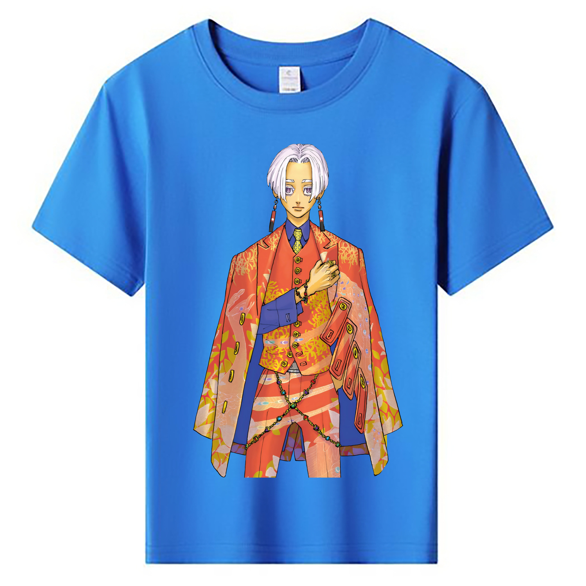 （画像用） 東京リベンジャーズ Tokyo Revengers 綿100％キッズTシャツ（フロントプリント）